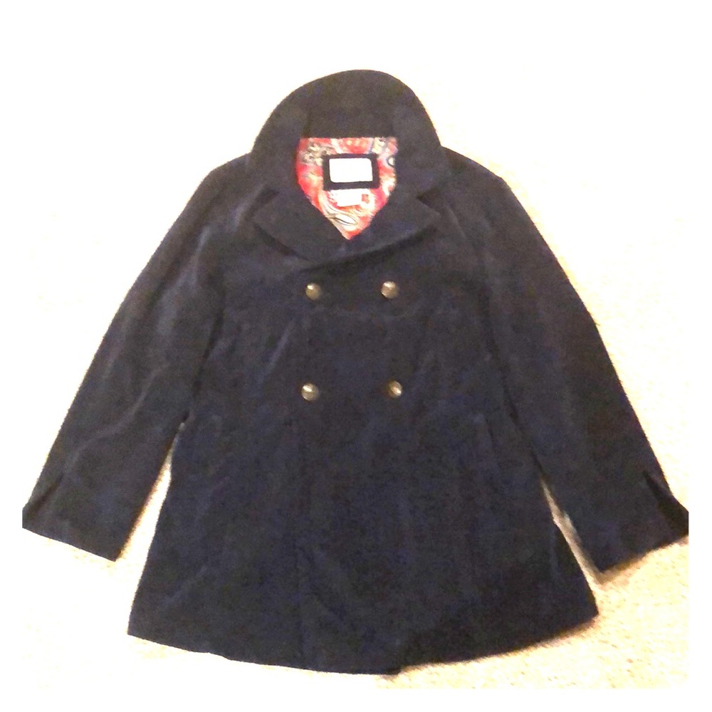 Blazer, corduroy navy blue jacket